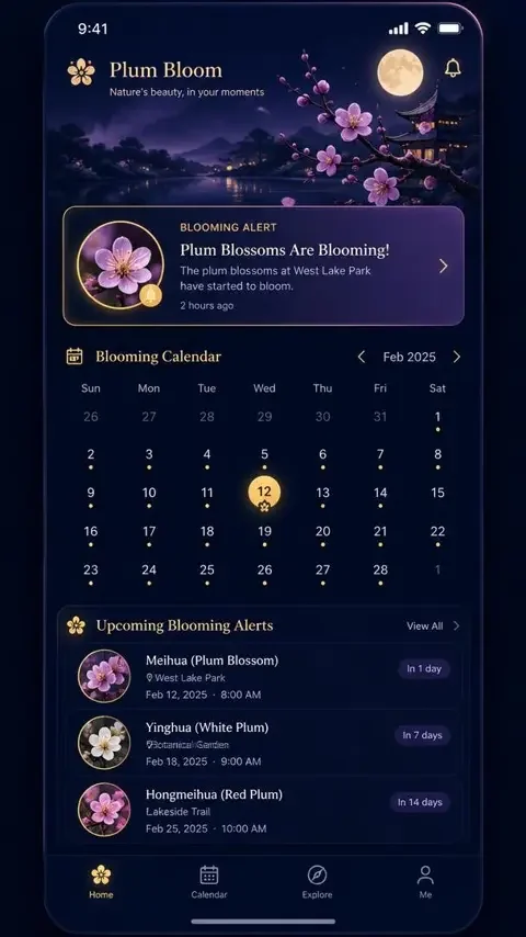 免费播放视频应用界面截图：花讯提醒